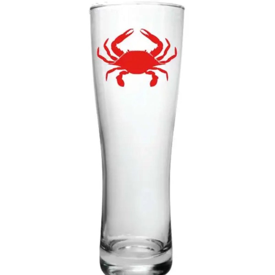 Gifts Smyth Jewelers | Crab Pilsner Glass