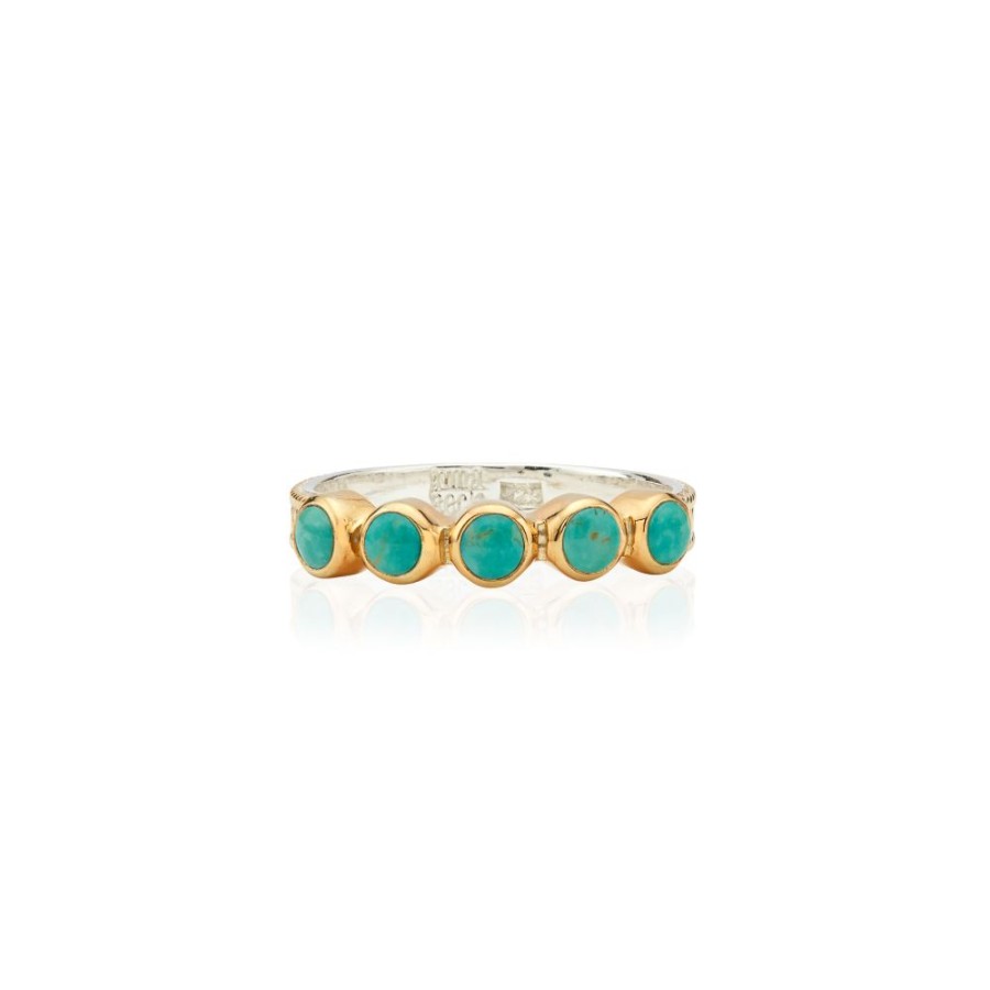 Jewelry Anna Beck | Anna Beck Turquoise Multi-Stone Ring