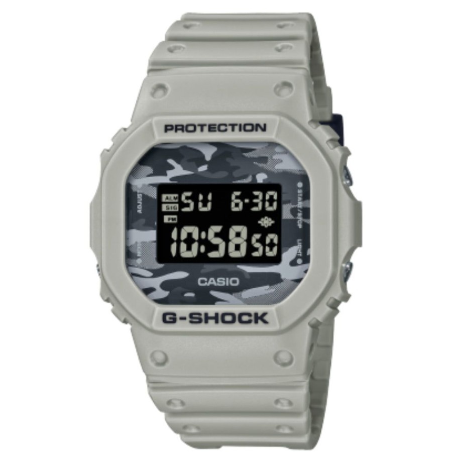 Timepieces G-SHOCK | G-Shock Digital 5600 Series Camo/Gray