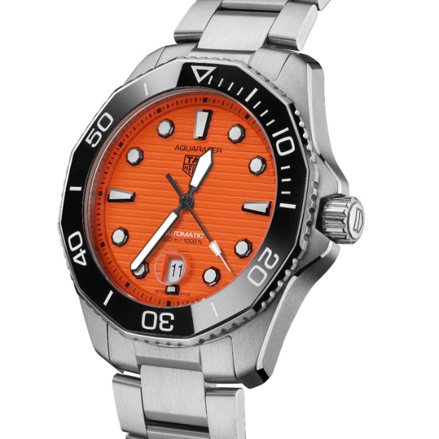 Gifts TAG Heuer | Tag Heuer Aquaracer Professional Automatic 300 Diver 43Mm Steel Bracel