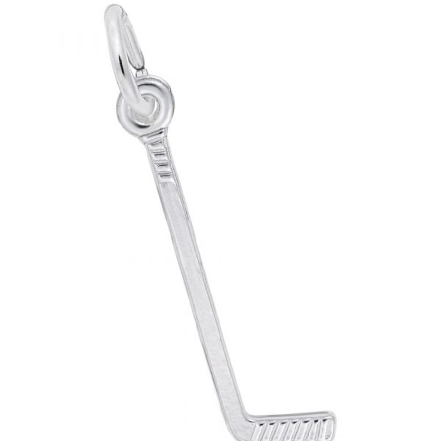 Jewelry Rembrandt | Sterling Silver Hockey Stick Charm