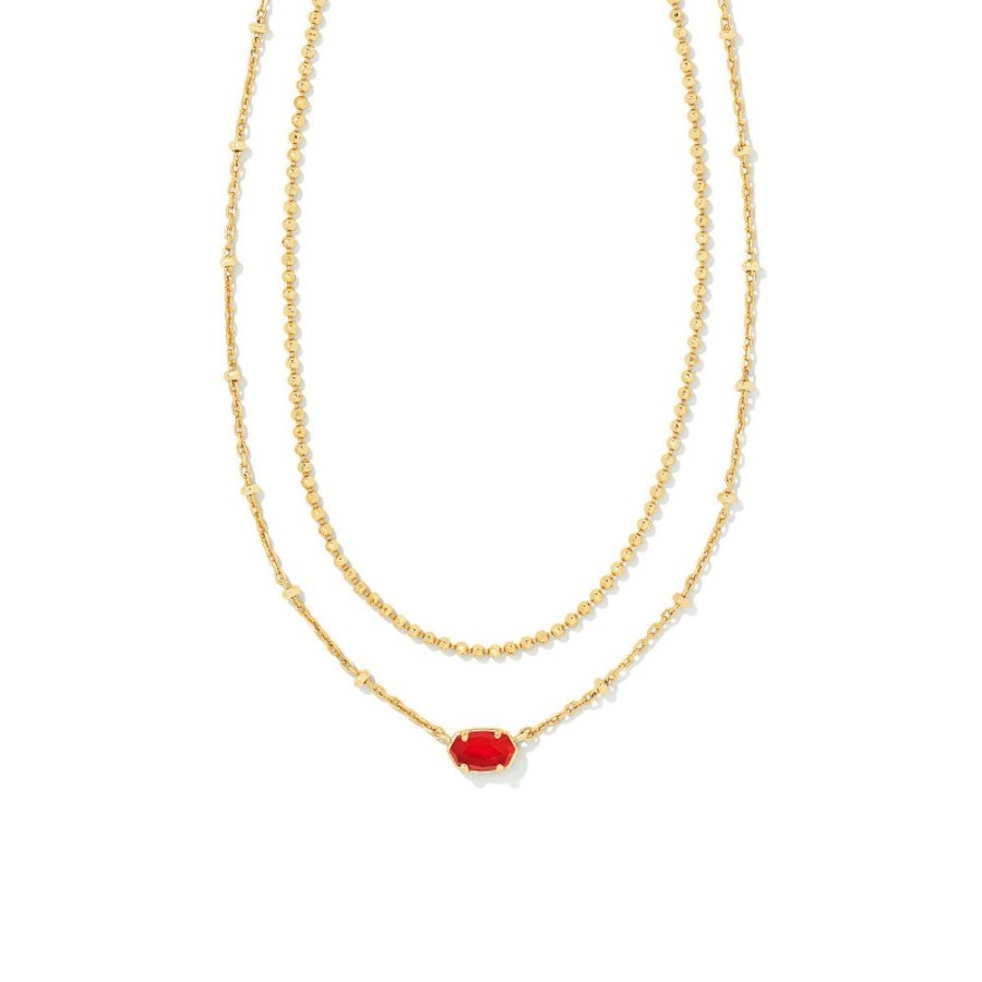 Jewelry Kendra Scott | Kendra Scott Emilie Gold Multi Strand Necklace