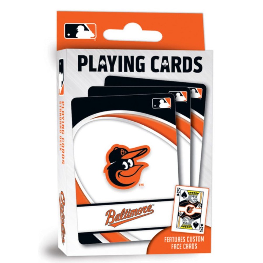 Gifts Smyth Jewelers | Masterpieces Puzzles Mlb Baltimore Orioles Playing Cards-54 Card Deck