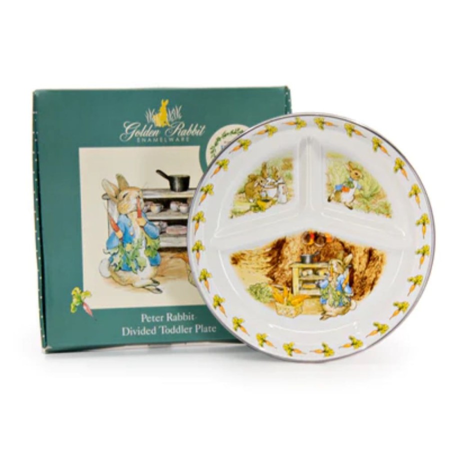 Gifts Golden Rabbit | Golden Rabbit Peter Rabbit Toddler Plate