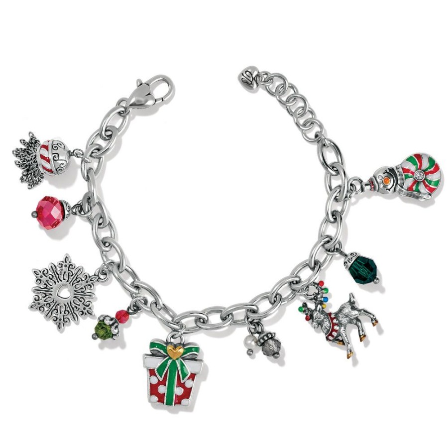 Jewelry Brighton | Brighton Very Merry Christmas Charm Bracelet