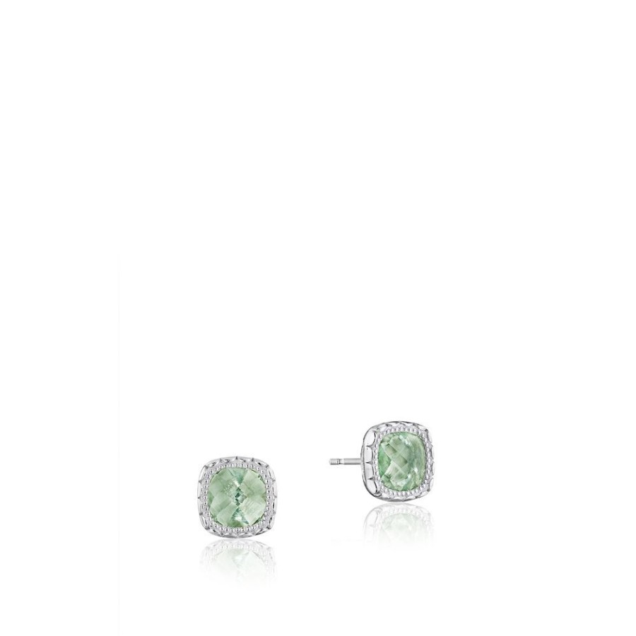 Jewelry Tacori | Tacori Small Cushion Gem Earrings