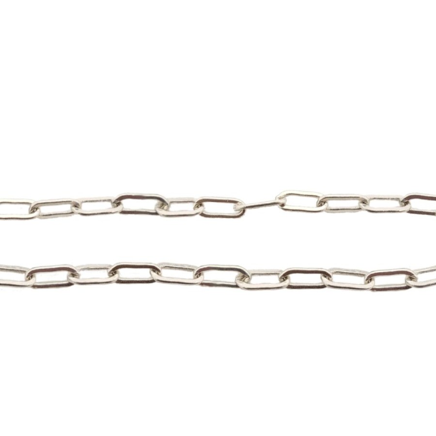 Jewelry Smyth Jewelers | Smyth Jewelers Linked 2.5Mm Paperclip Chain Welded Bracelet