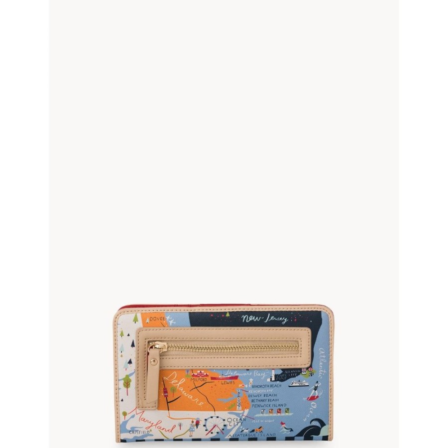 Gifts Spartina | Spartina Bay Dreams Snap Wallet