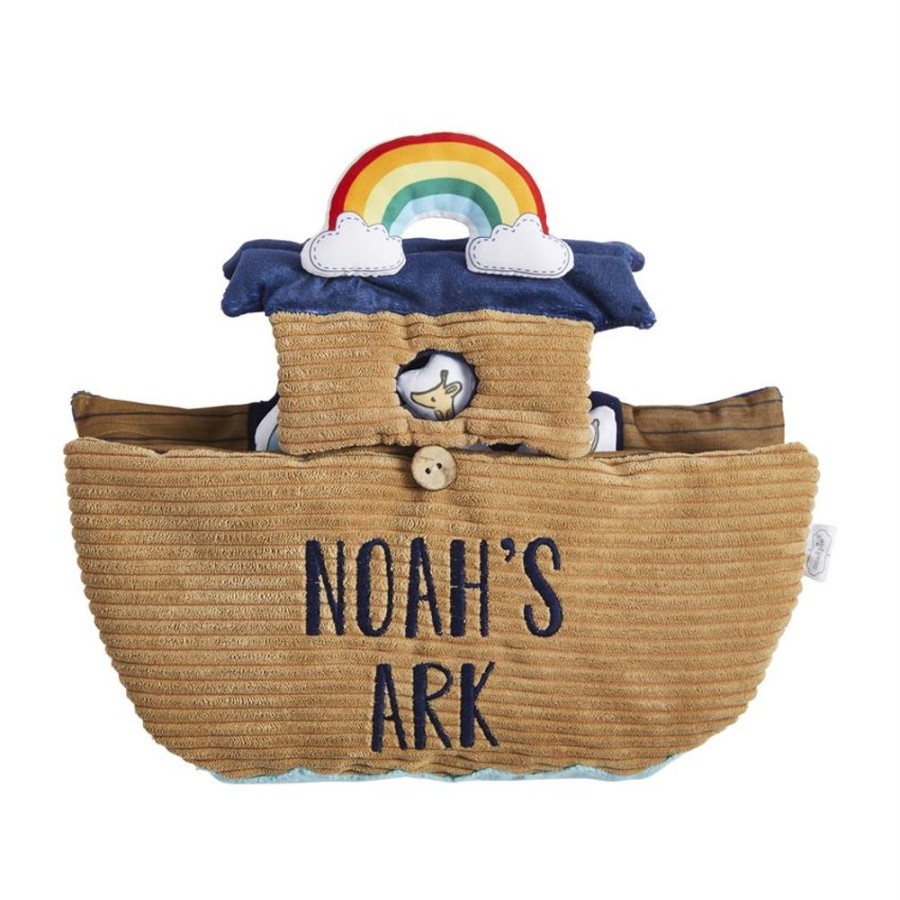 Gifts Mud Pie | Mud Pie Noah'S Ark Book Set