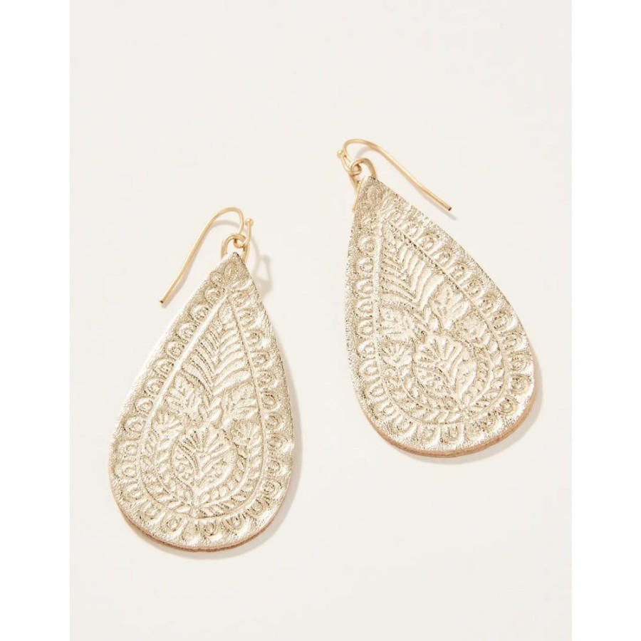 Jewelry Spartina | Spartina Penelope Leather Earrings