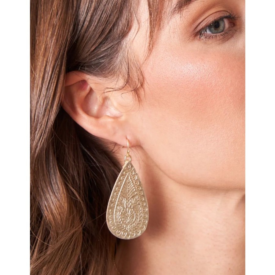 Jewelry Spartina | Spartina Penelope Leather Earrings