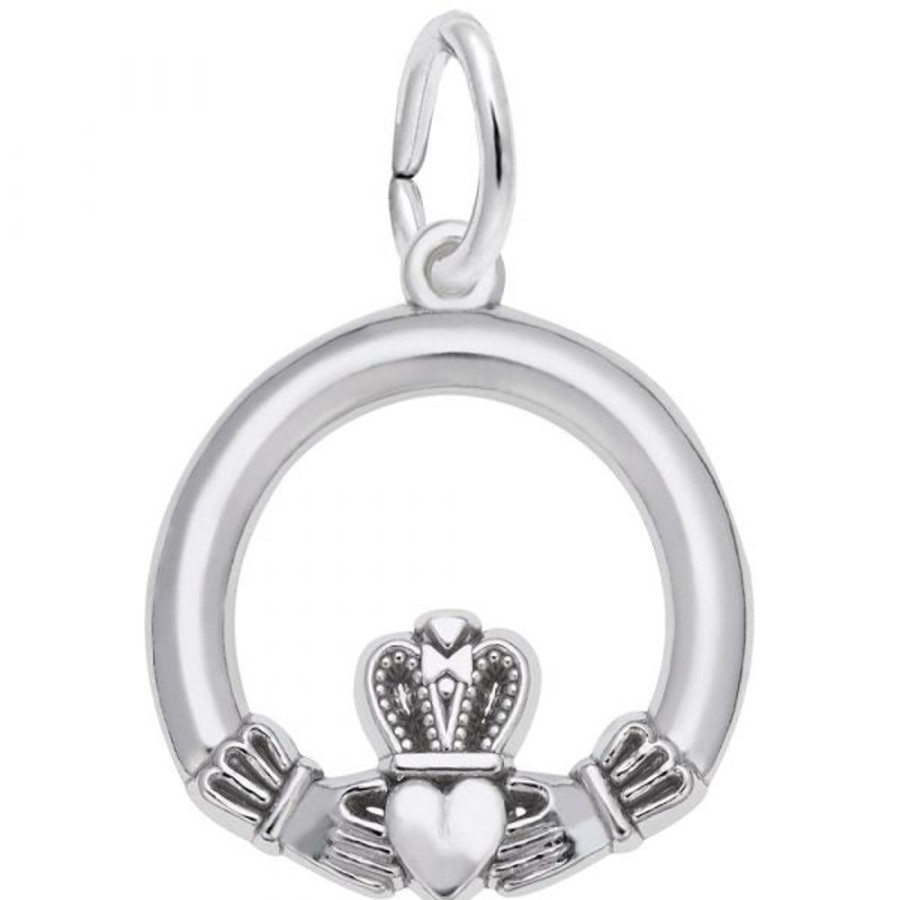 Jewelry Rembrandt | Sterling Silver Claddagh Charm