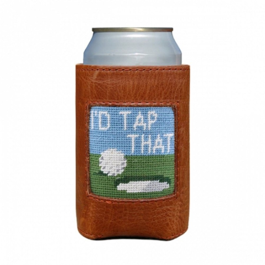 Gifts Smathers u0026 Branson | Smathers & Branson I'D Tap That Needlepoint Can Cooler