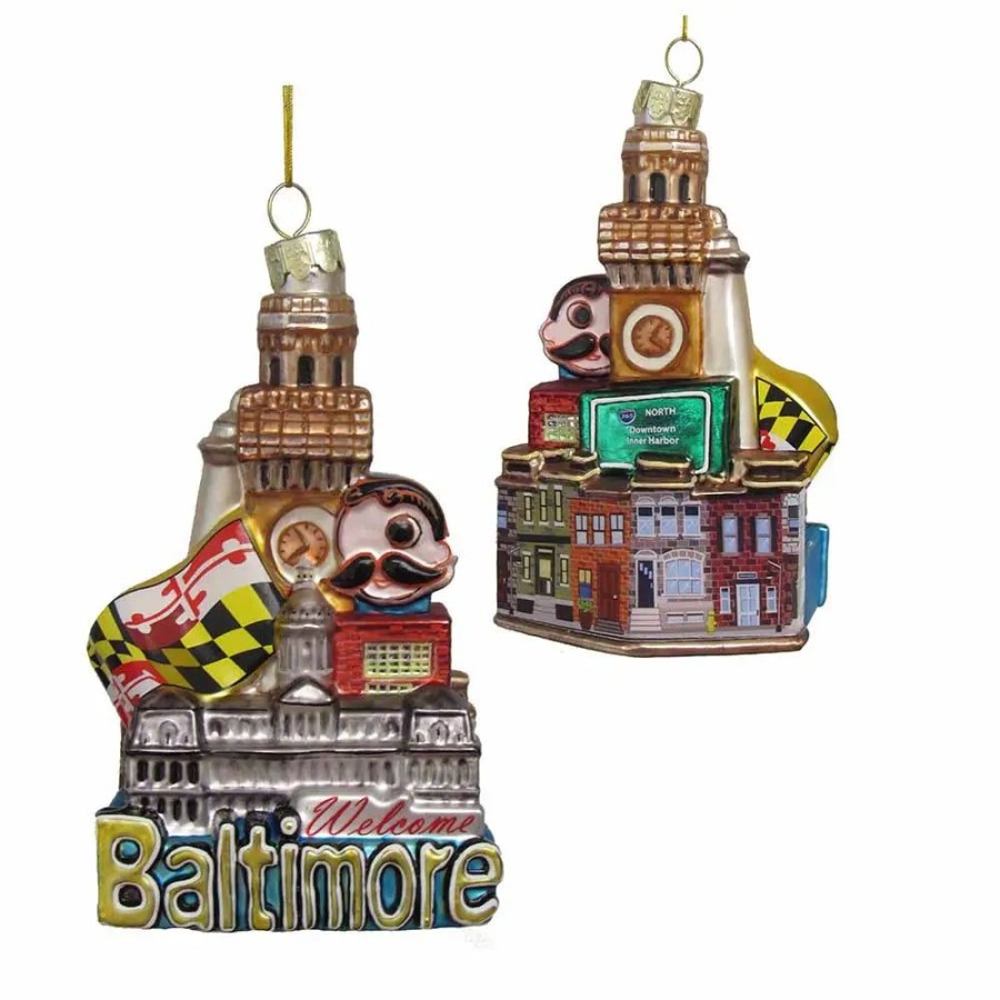 Gifts Smyth Jewelers | Kurt S. Adler Baltimore Cityscape Ornament