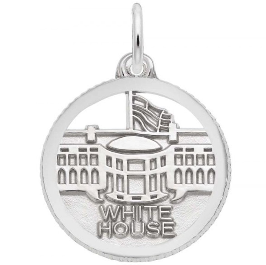 Jewelry Rembrandt | Sterling Silver White House Charm