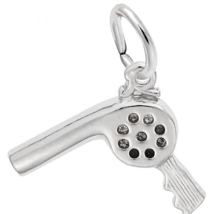 Jewelry Rembrandt | Sterling Silver Hairdryer Charm