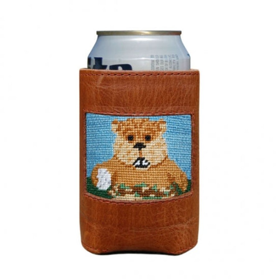 Gifts Smathers u0026 Branson | Smathers & Branson Gopher Golf Needlepoint Can Cooler