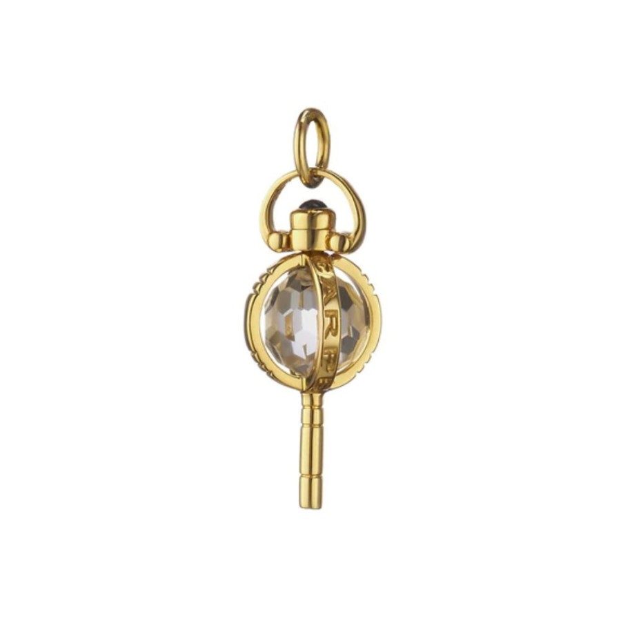 Jewelry Monica Rich Kosann | Monica Rich Kosann 18K Yellow Gold Miniature Carpe Diem Pocketwatch Ke