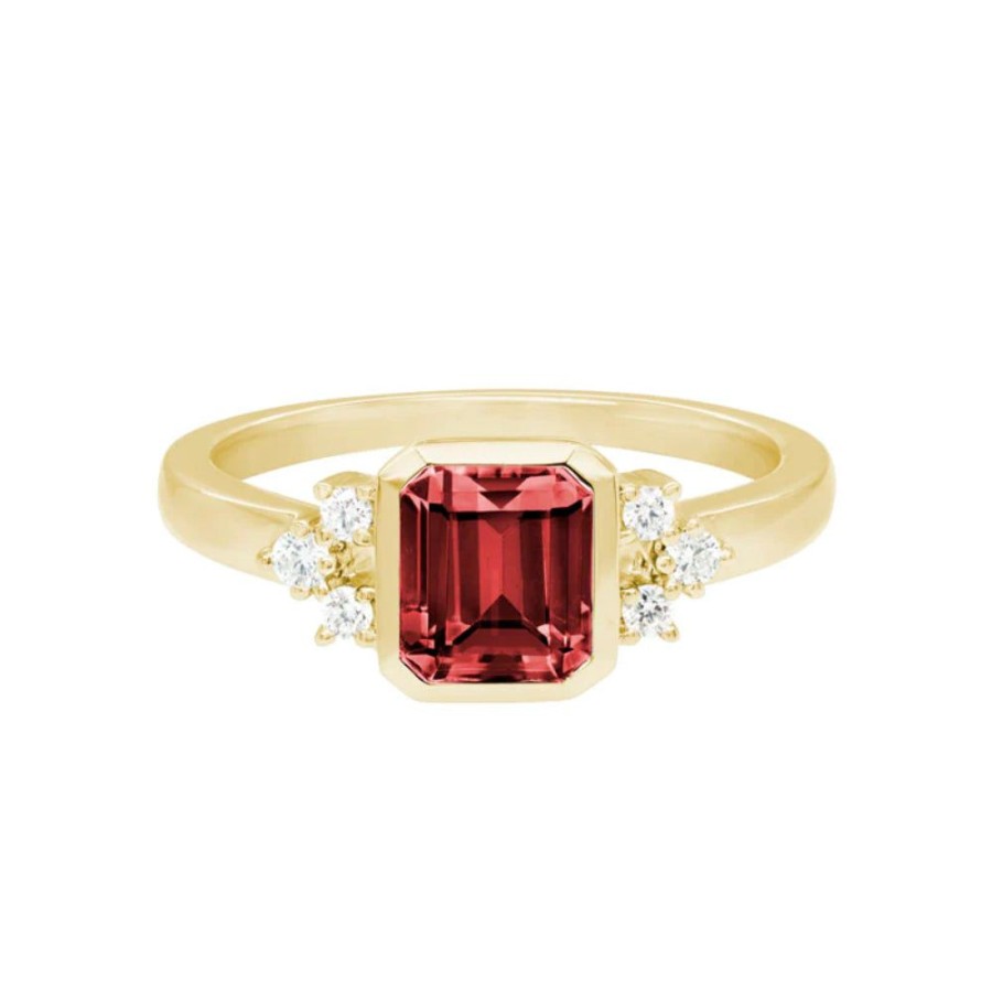 Jewelry Smyth Jewelers | 14K Gemstone And Diamond Ring