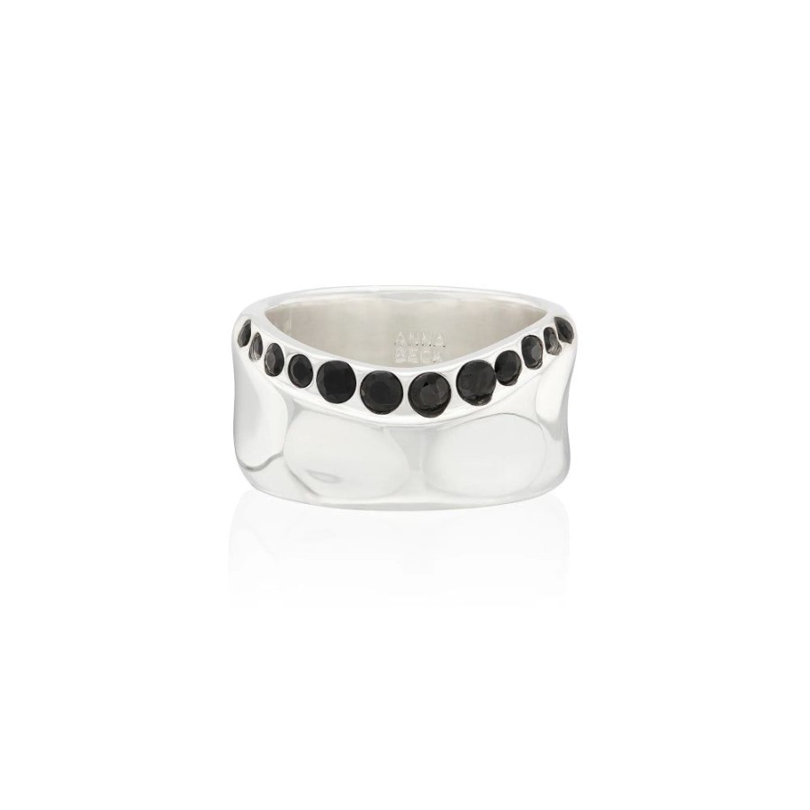 Jewelry Anna Beck | Anna Beck Hypersthene Pave Rim Ring