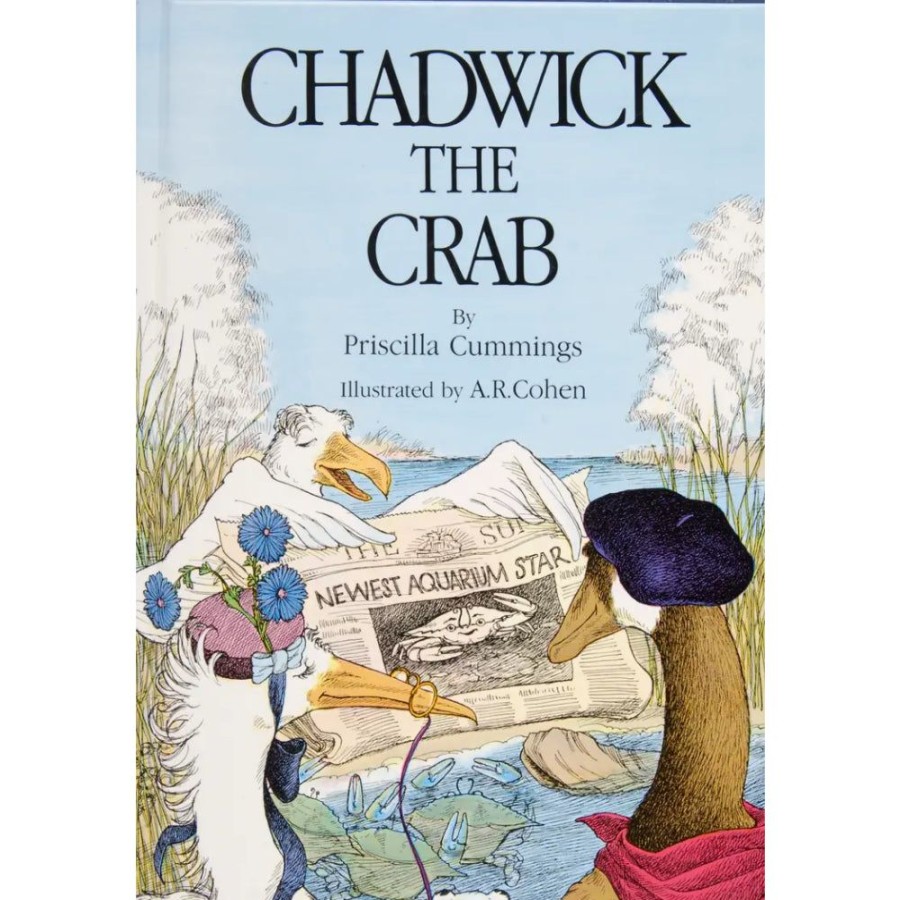 Gifts Smyth Jewelers | Chadwick The Crab Hardcover Book