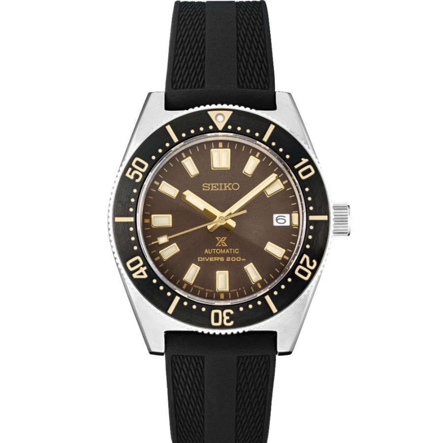 Timepieces Seiko | Seiko Prospex 40Mm Automatic Diver'S Recreation - Brown