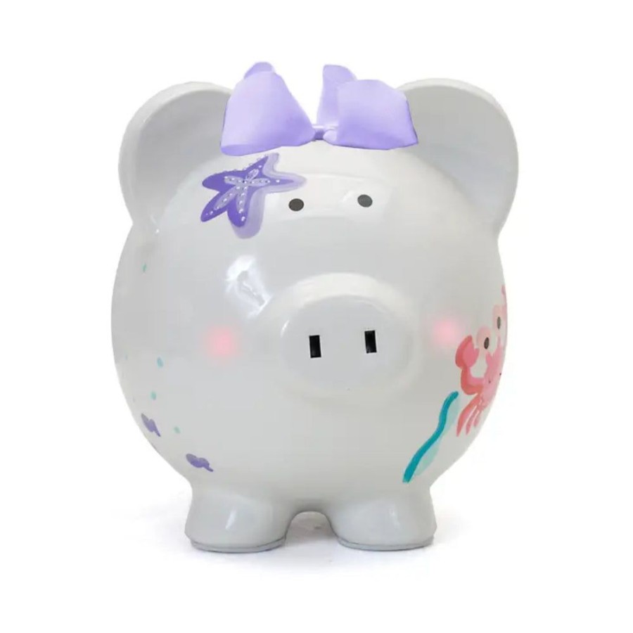 Gifts Smyth Jewelers | Child To Cherish Mermaid Piggy Bank