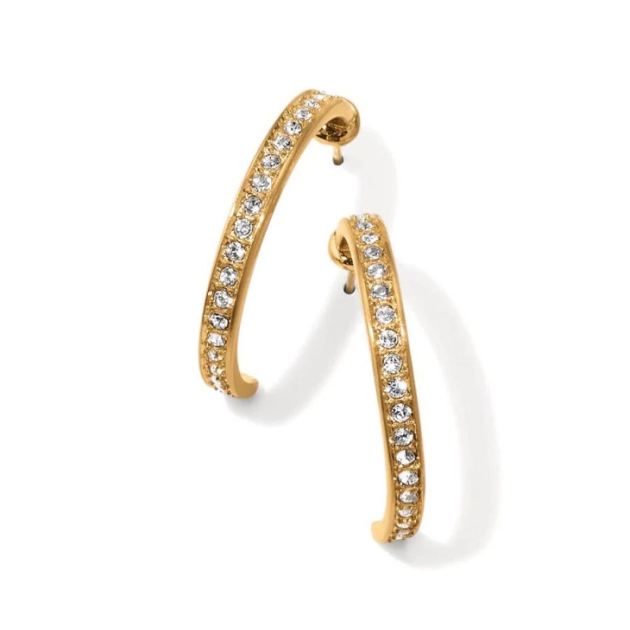 Jewelry Brighton | Brighton Meridian Zenith Medium Hoop Earrings - Gold