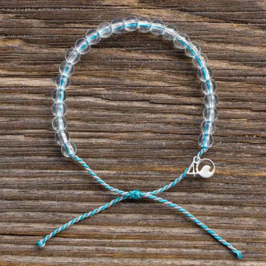 Jewelry 4Ocean | 4Ocean Dolphin Light Blue & Grey Beaded Bracelet