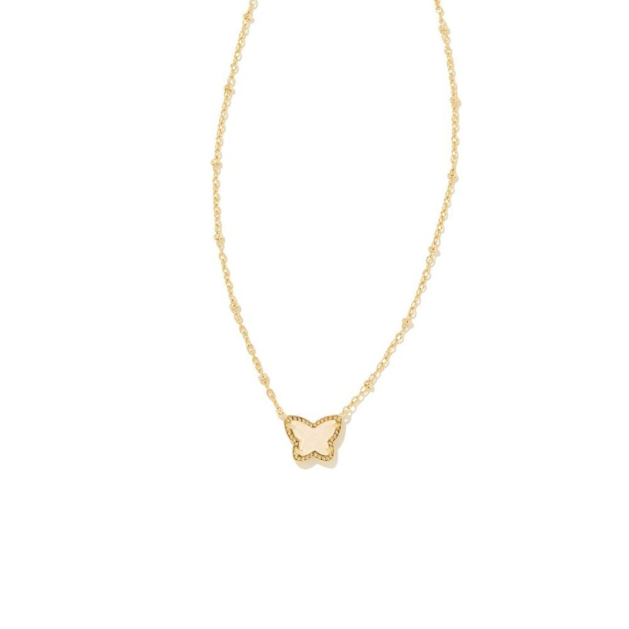 Jewelry Kendra Scott | Kendra Scott Lillia Pendent Necklace Gold