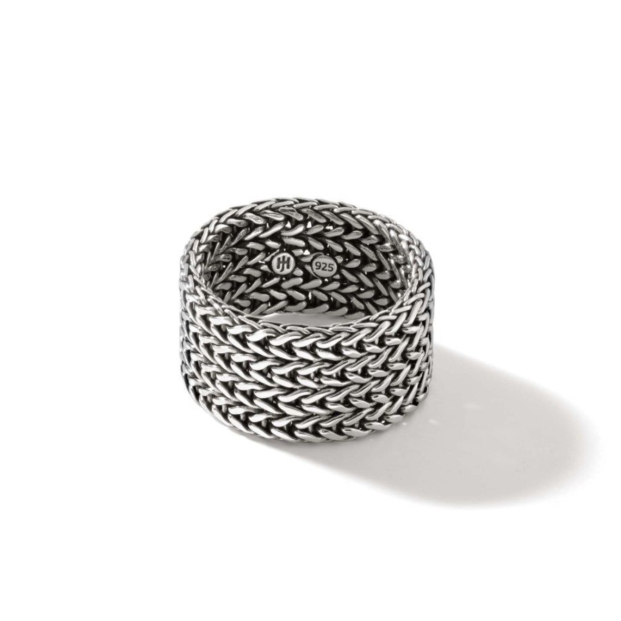 Jewelry John Hardy | John Hardy Sterling Silver Chain Band Ring