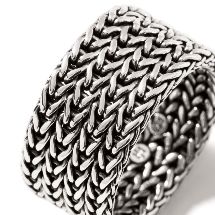 Jewelry John Hardy | John Hardy Sterling Silver Chain Band Ring