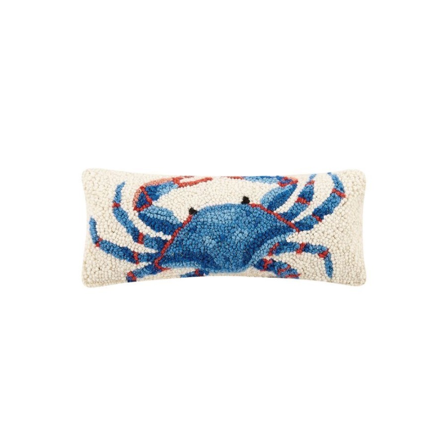 Gifts Peking Handicraft | Blue Crab Hook Pillow- 12X5