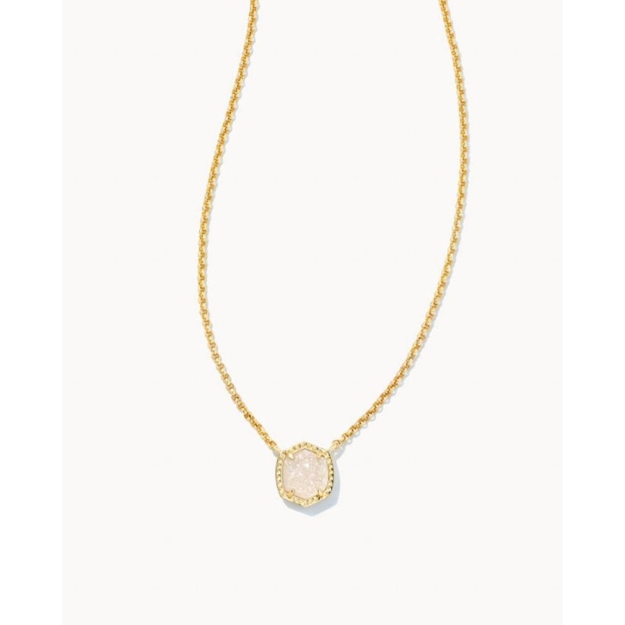 Jewelry Kendra Scott | Kendra Scott Davie Pendant Necklace In Drusy