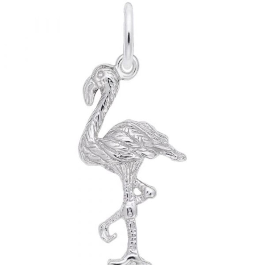 Jewelry Rembrandt | Sterling Silver Flamingo Charm