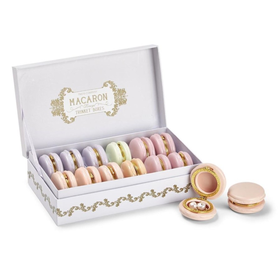 Jewelry Two's Company | Two'S Company Macaron Limoges Style Boxes