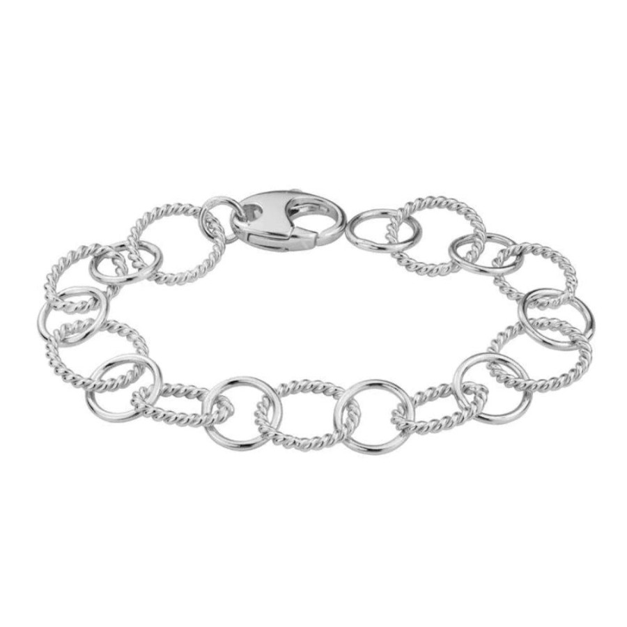 Jewelry Smyth Jewelers | Sterling Silver Circle Links Bracelet