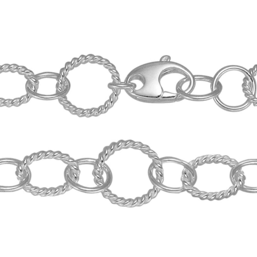 Jewelry Smyth Jewelers | Sterling Silver Circle Links Bracelet