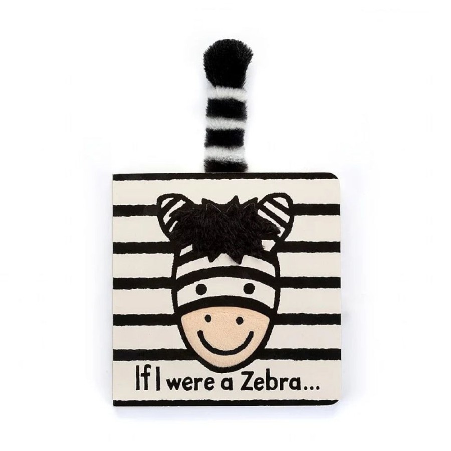 Gifts Jellycat | Jellycat If I Were A Zebra Board Book