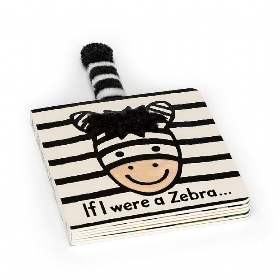 Gifts Jellycat | Jellycat If I Were A Zebra Board Book