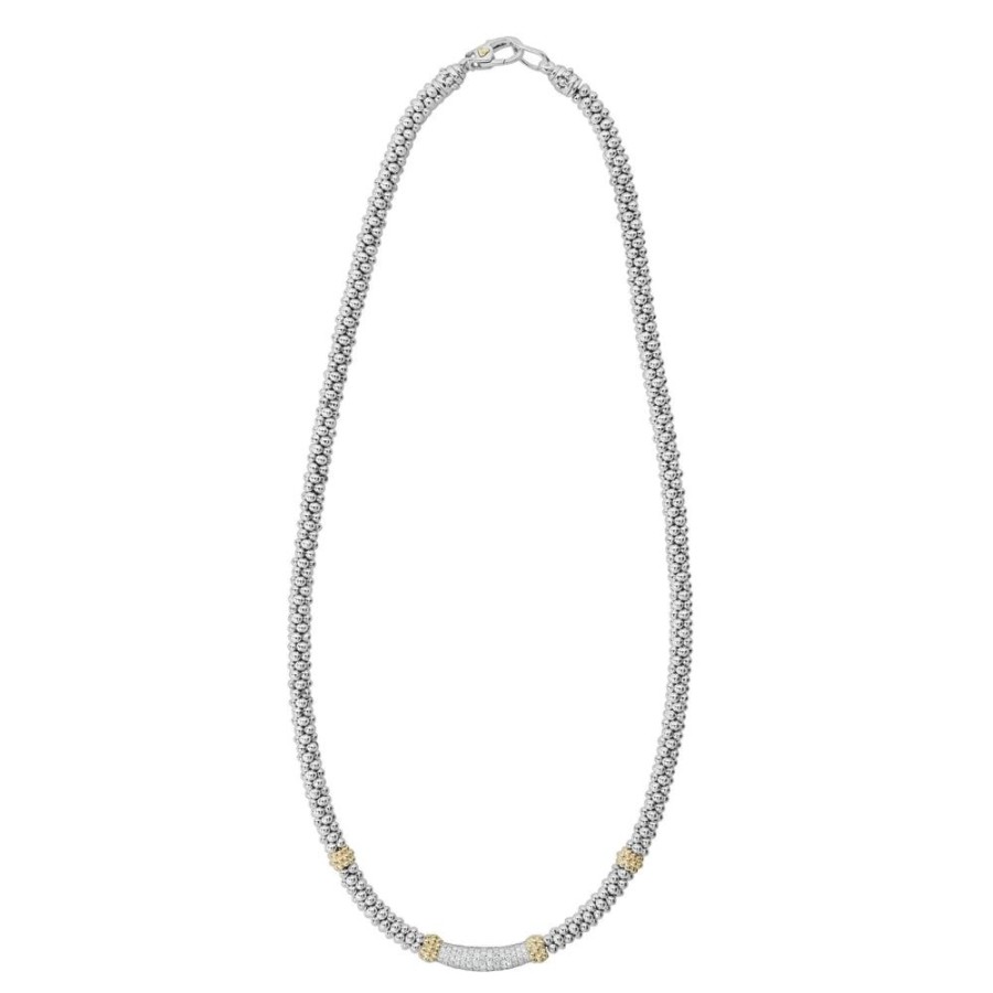 Jewelry Lagos | Lagos Caviar Lux Diamond Necklace