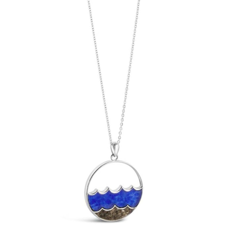 Gifts Dune Jewelry | Dune Jewelry Sterling Silver Double Wave Necklace