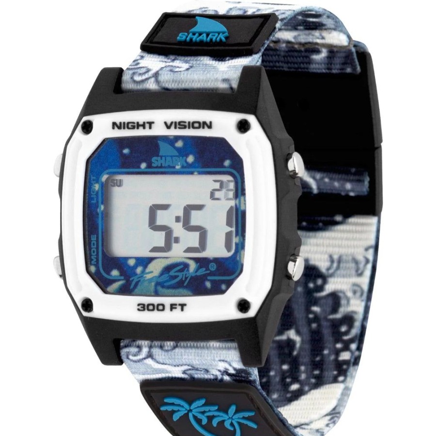 Timepieces Shark | Shark Classic Clip Luke Davis White Wave