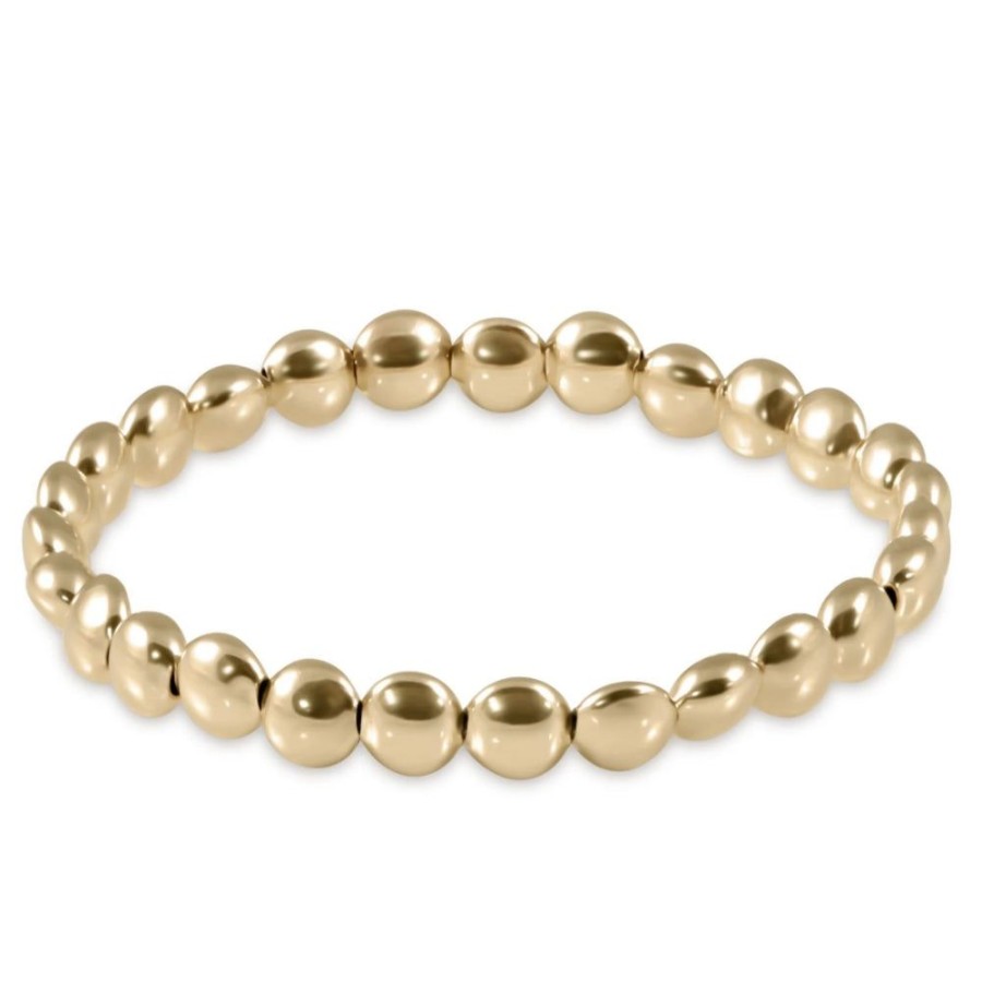 Jewelry enewton | Enewton Honesty Gold 6Mm Bead Bracelet