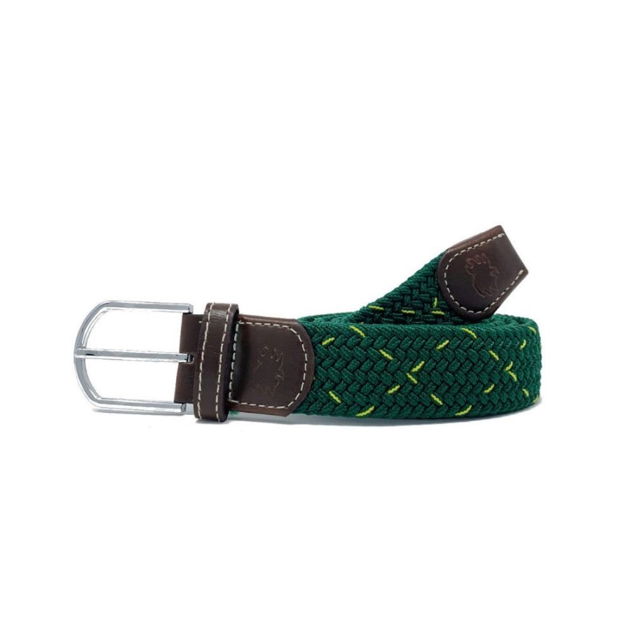 Gifts Roostas | Roostas The Augusta Two Toned Woven Stretch Belt