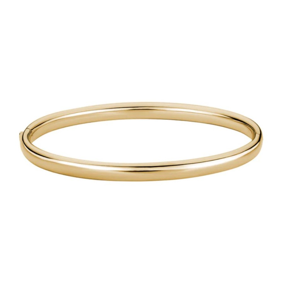 Jewelry Smyth Jewelers | 14K Gold Polished Bangle Bracelet