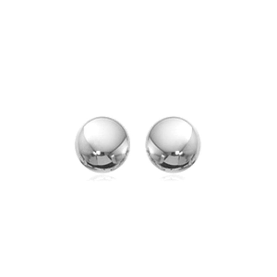 Jewelry Smyth Jewelers | 14K 5Mm Flat Ball Stud