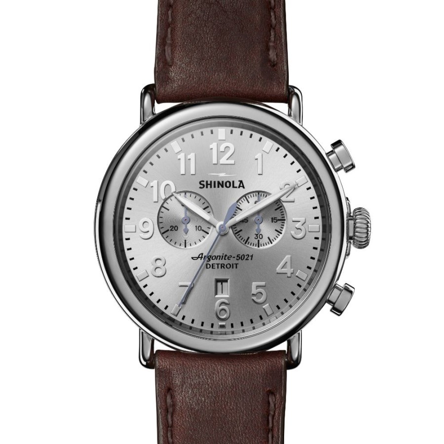 Timepieces Shinola | Shinola Gents 47Mm Runwell Chronograph