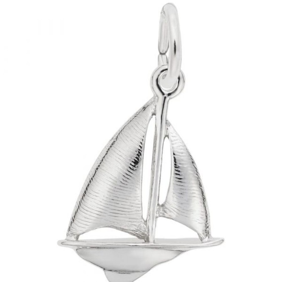 Jewelry Rembrandt | Sterling Silver Sailboat Charm