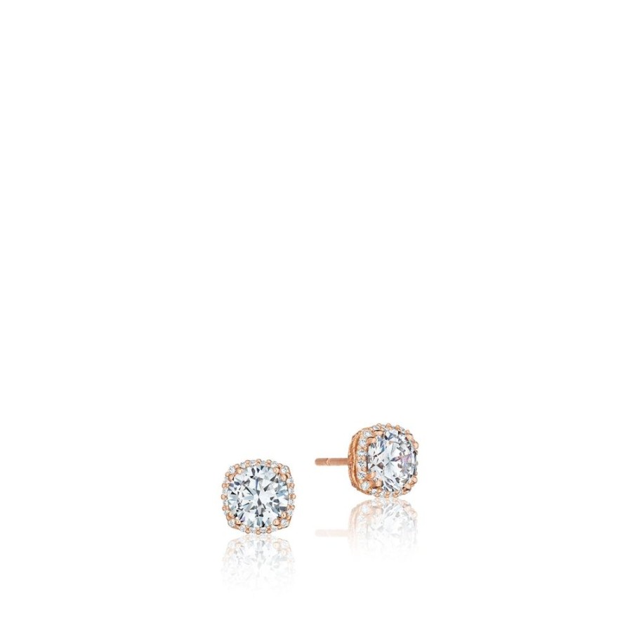 Jewelry Tacori | Tacori Dantela Bloom Diamond Stud Earrings